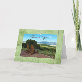 Colorado Breeze Thank You note