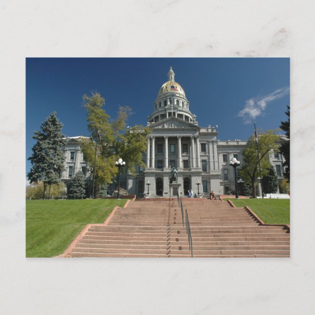 Colorado capital postcard (Front)