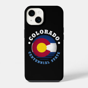 COLORADO CENTENNIAL STATE FLAG iPhone 14 CASE