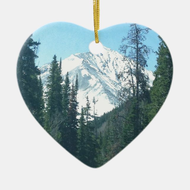 COLORADO CERAMIC TREE DECORATION (Front)