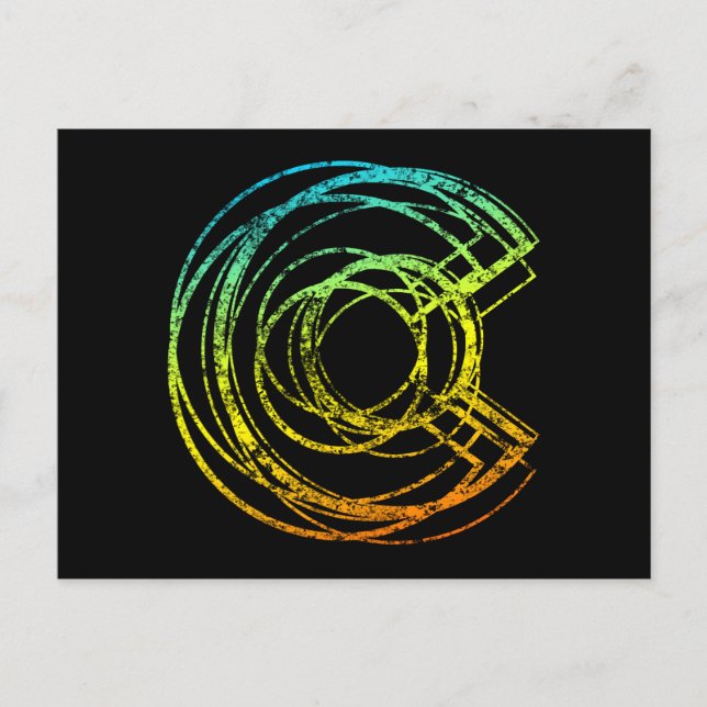 colorado chill blur postcard (Front)