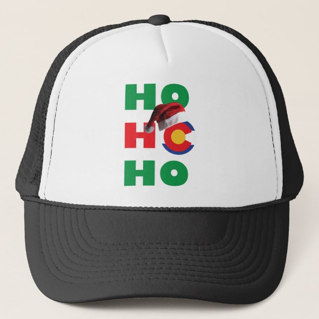 Colorado Christmas Santa Hat (Front)
