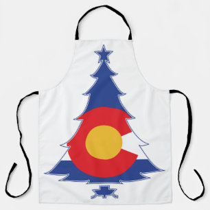 Colorado Christmas Tree Apron
