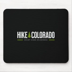 Colorado Co Mount Evans Wilderness Hike Tree Retro Mouse Mat