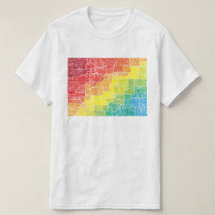 colorado colour counties T-Shirt