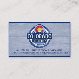 Colorado Country biz cards