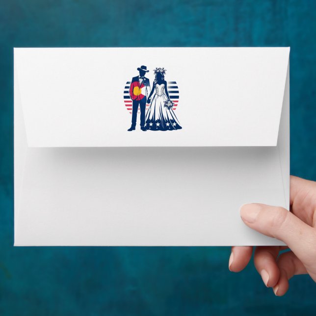 Colorado Couple Envelope (Hand)