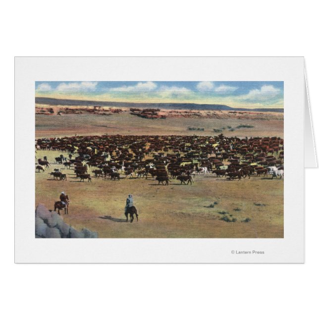 Colorado - Cowboys Rounding (Front Horizontal)