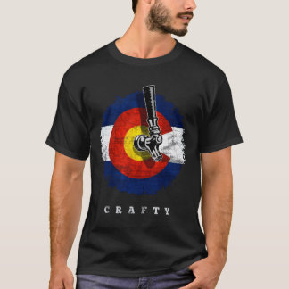 Colorado Craft Beer Crafty Brewery T-Shirt