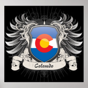 Colorado Crest Poster