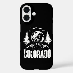 Colorado Day Bigfoot Vintage Hiking iPhone 16 Case