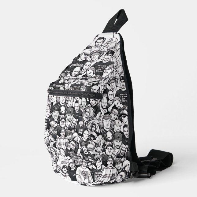 Colorado Dj Colouring Book sling bag (Right Corner)