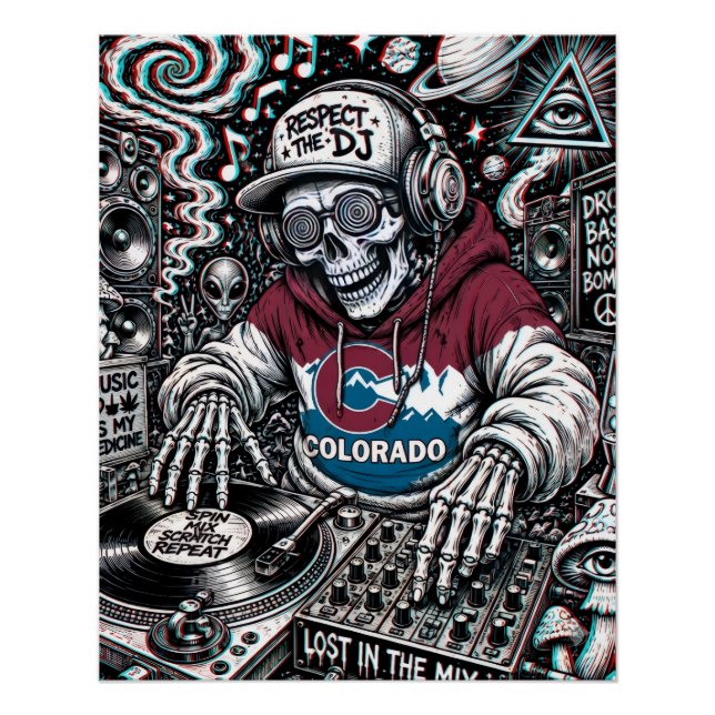 Colorado Dj Poster (Front)