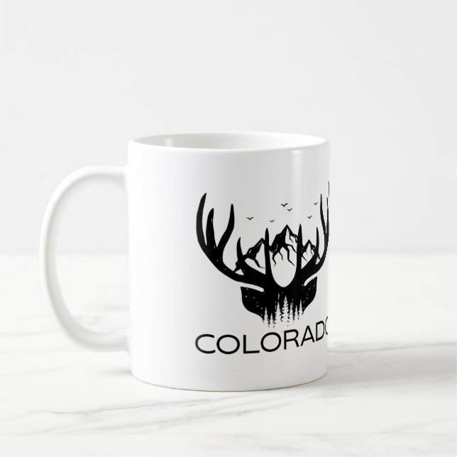Colorado Elk Cool Colorado Elk Hunter Coffee Mug (Left)