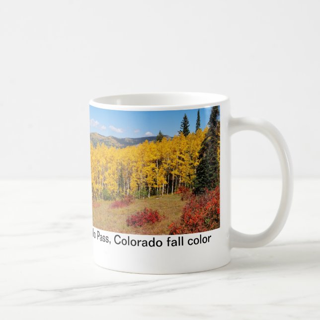 Colorado fall colour mug (Right)