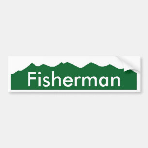 colorado Fisherman Bumper Sticker