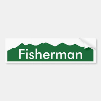colorado Fisherman Bumper Sticker