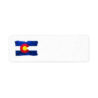 COLORADO FLAG Address Labels