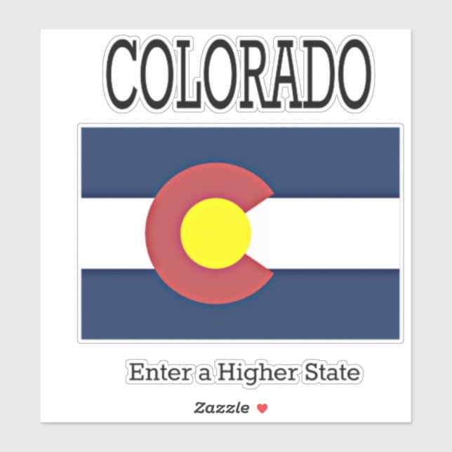 Colorado flag and motto (Sheet)
