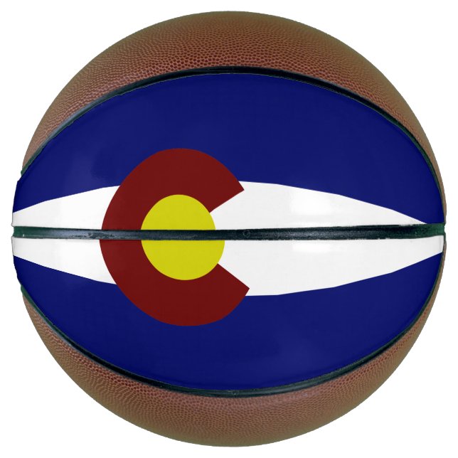 Colorado flag basketball (Front)
