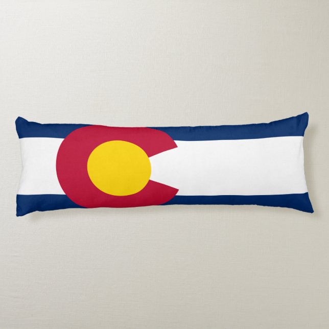 Colorado Flag Body Cushion (Back)