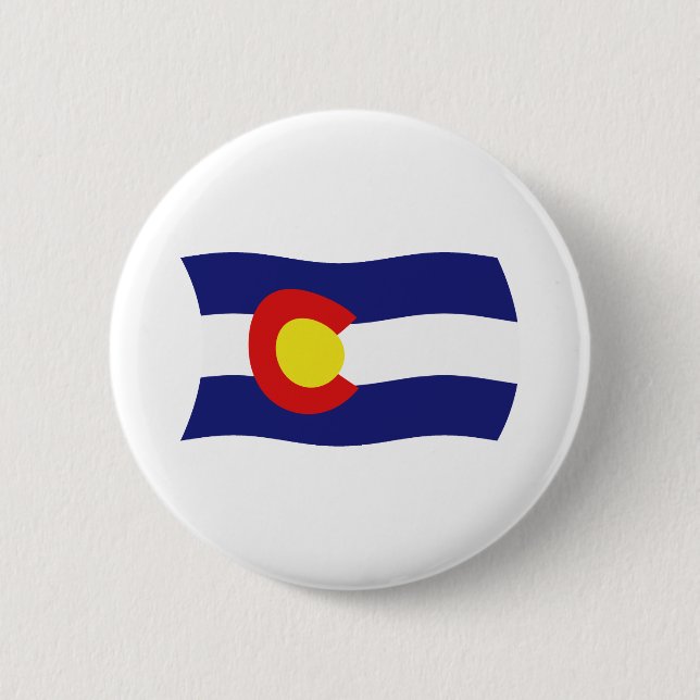 Colorado Flag Button (Front)