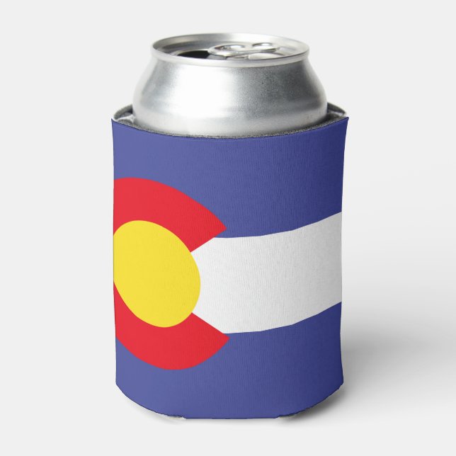 COLORADO Flag Can Cooler (Can Front)