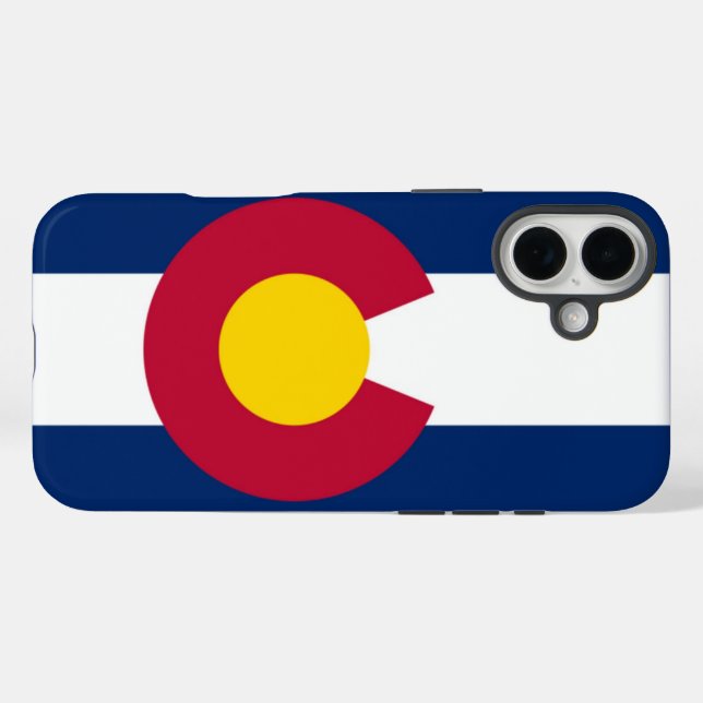 Colorado flag Case-Mate iPhone case (Back (Horizontal))