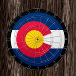 Colorado Flag Dartboard & Colorado /USA game board<br><div class="desc">Dartboard: Colorado & Colorado flag darts,  family fun games - love my country,  summer games,  holiday,  fathers day,  birthday party,  college students / sports fans</div>