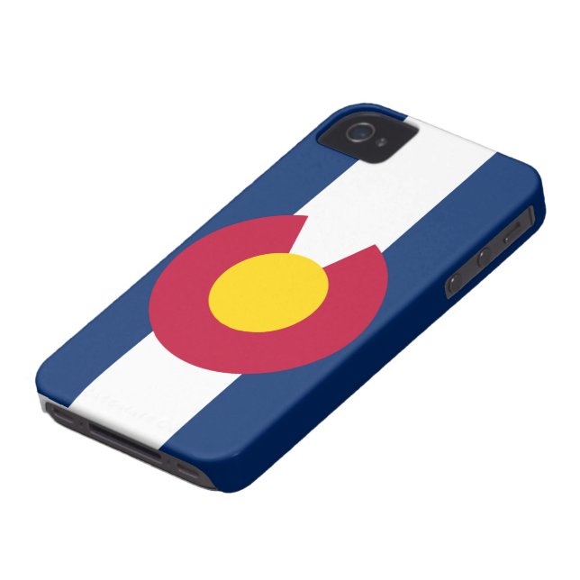 Colorado Flag iPhone 4 Case (Bottom)