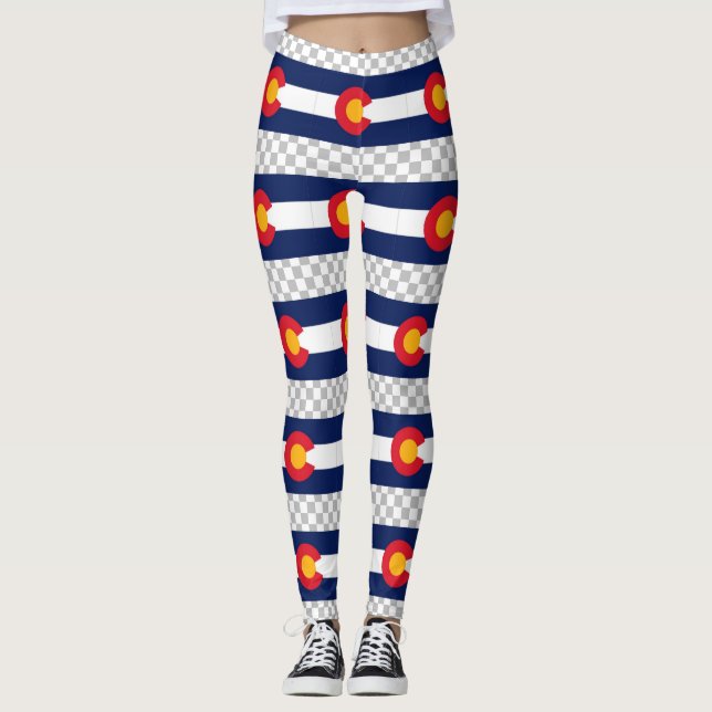 COLORADO FLAG LEGGINGS (Front)
