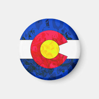 COLORADO FLAG MAGNET