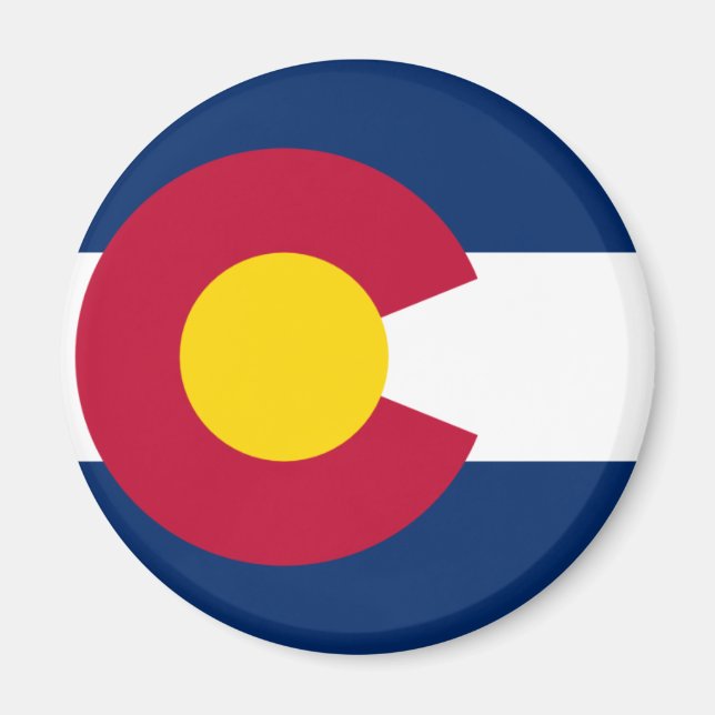 Colorado Flag Magnet (Front)