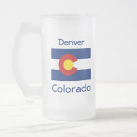 Colorado Flag Map City Mug