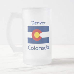 Colorado Flag Map City Mug