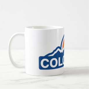 Colorado Flag Mountain Coffee Mug