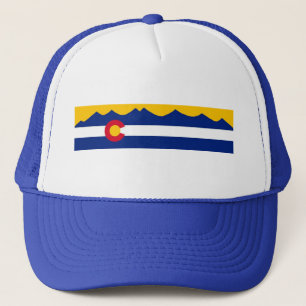 Colorado Flag Mountain Range Hat