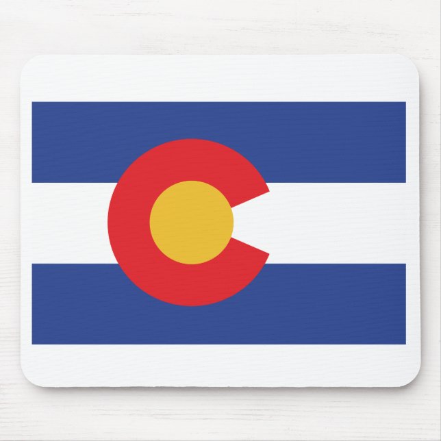 COLORADO-FLAG MOUSE MAT (Front)