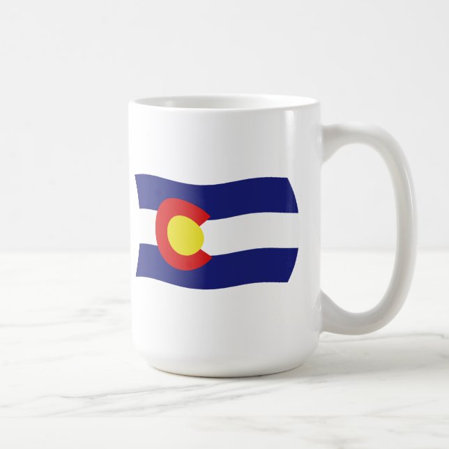 Colorado Flag Mug (Right)