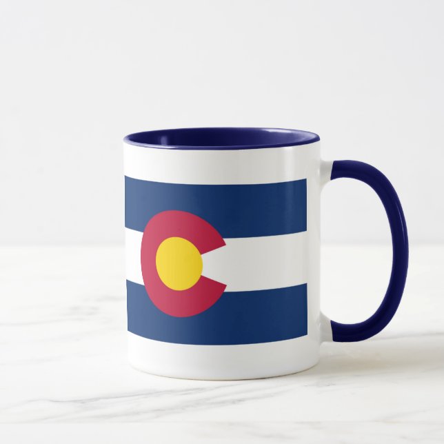 Colorado flag mug (Right)