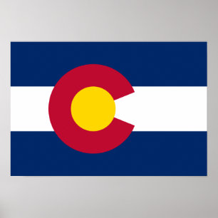 Colorado Flag Poster