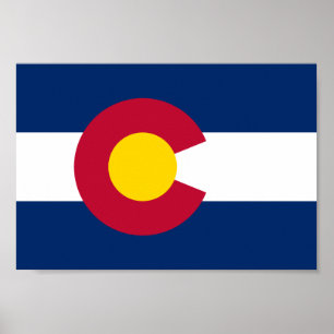 Colorado Flag Poster