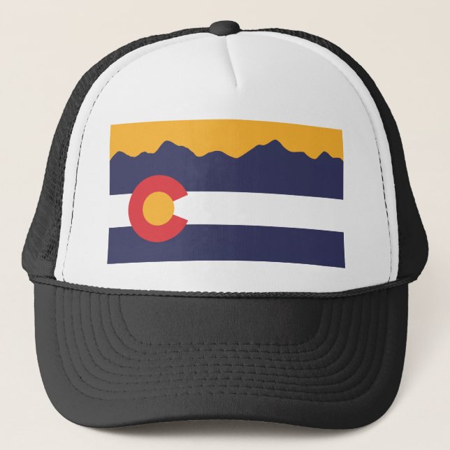 Colorado Flag Skyline Hat (Front)