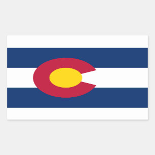 Colorado* Flag Sticker