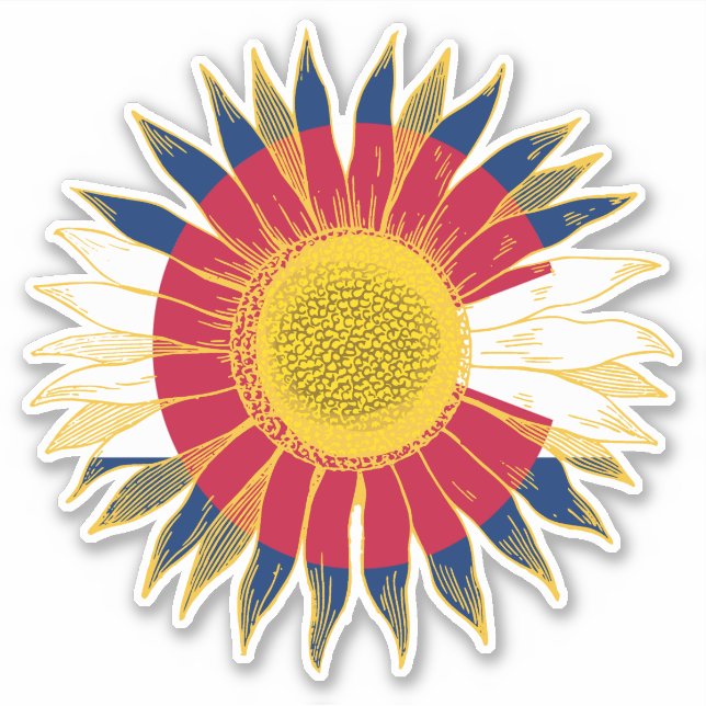 Colorado Flag Sunflower (Front)