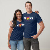 Colorado Flag T-Shirt - Denver Skyline - Rockies (Unisex)