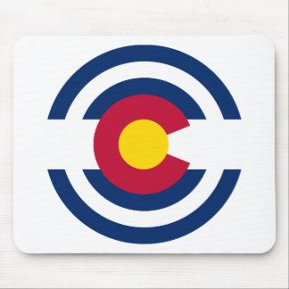 Colorado Flag Theme 00 Mouse Mat