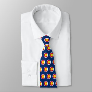 Colorado Flag Tie, Colorado business / fashion Tie