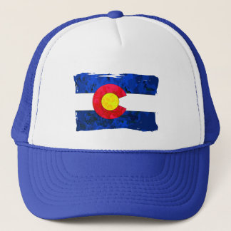 COLORADO FLAG TRUCKER HAT