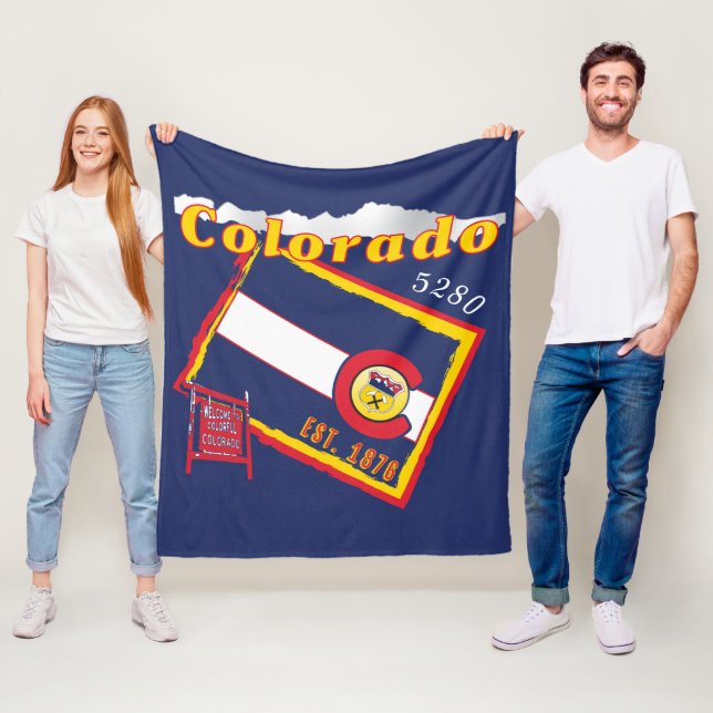 Colorado Fleece Blanket (In Situ)
